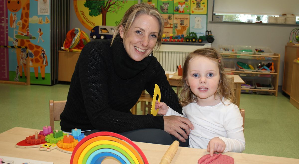 Dawn Murray with daughter Cora